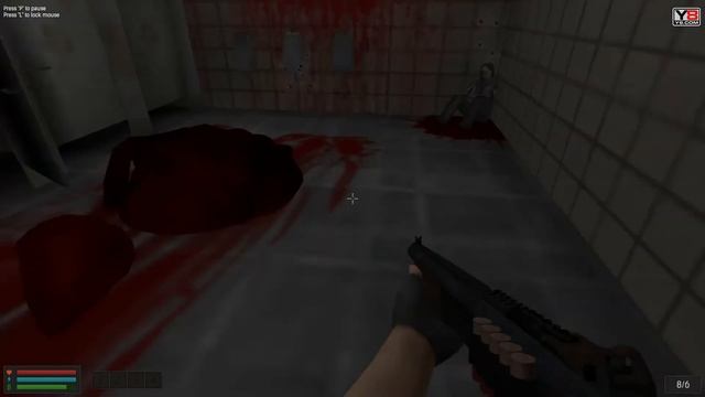 THE FORSAKEN LAB 3D (flash game) - part 1 смотреть онлайн