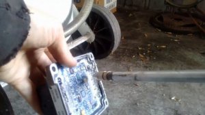 Удаление силикона из  электронного блока