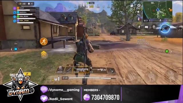DYNAMO - NON SENCE DOBARA MARA | CALL OF DUTY MOBILE | ANTIMORAL GAMING смотреть онлайн