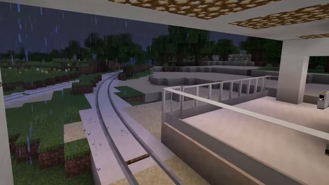 A Day at Sandy Woods- Minecraft Transit Railway смотреть онлайн