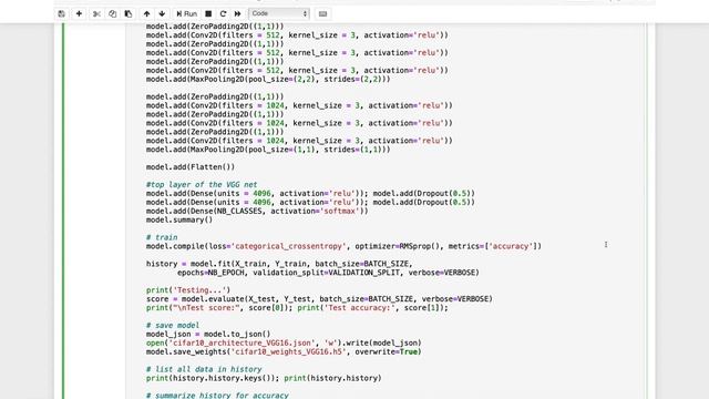 How to classify digits using a VGG16 network achitecture in Keras and Python смотреть онлайн