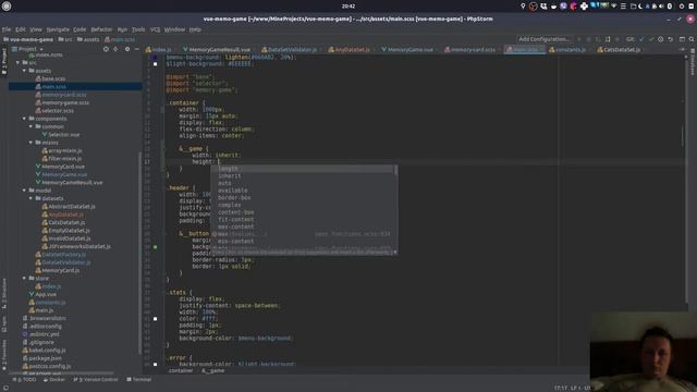 Developing browser memory game with Vue js 3 смотреть онлайн