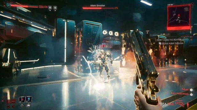 Cyberpunk 2077 Adam Smasher Slightly Fixed (Mod) смотреть онлайн