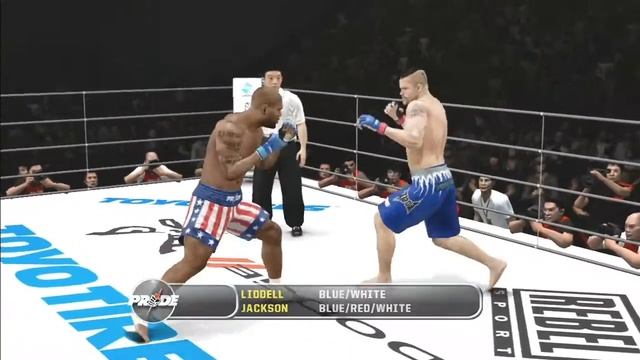 UFC Undisputed 3 Quinton Rampage Jackson Vs Chuck Liddell Pride Mode Gameplay Xbox 360/PS3 HD HQ смотреть онлайн
