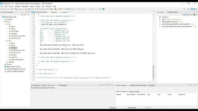 QSPI in STM32 || Write and Read || N25Q смотреть онлайн