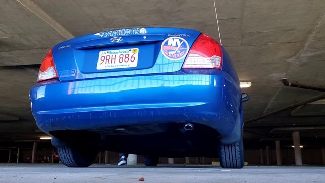 Muffler delete on Hyundai Elantra смотреть онлайн