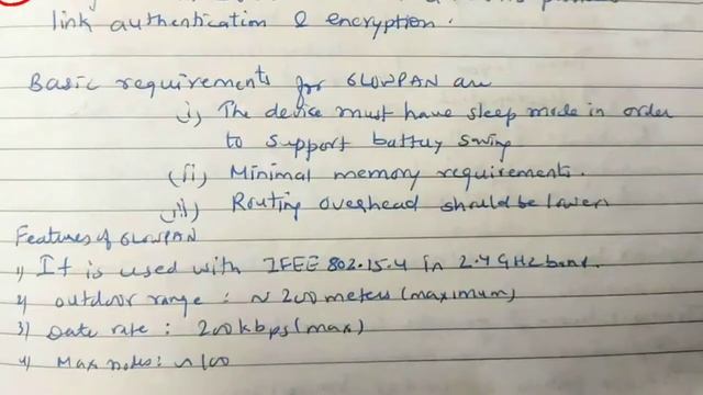 6LowPAN - lecture 32/ IOT смотреть онлайн