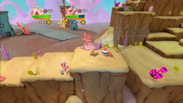 SpongeBob HeroPants 2 Player [Part 1] смотреть онлайн