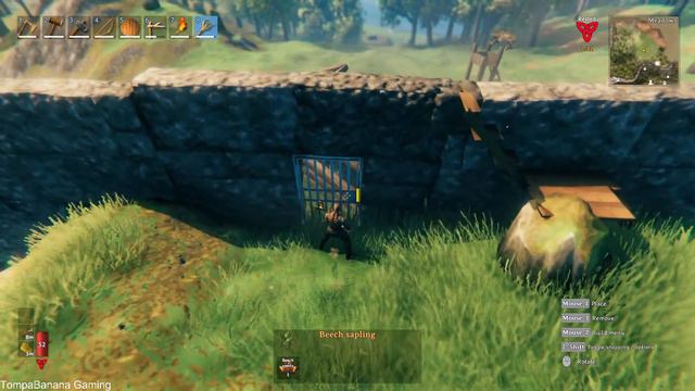 Valheim, casual Gameplay, 5 biomes island. Part 20. Building a cultivator. смотреть онлайн