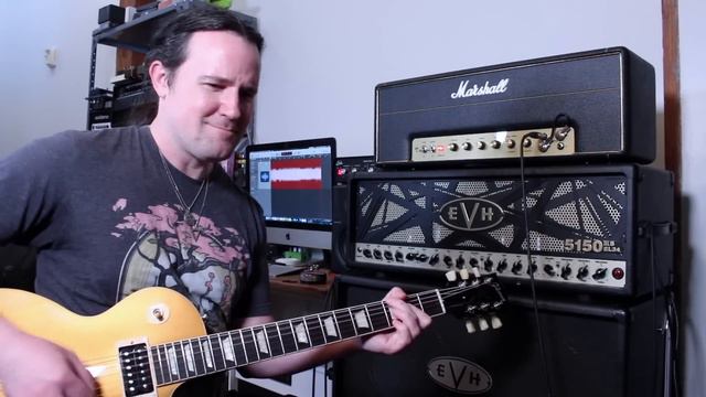 A Les Paul Through a Marshall Plexi Sounds INSANE! смотреть онлайн