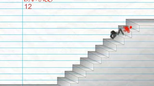 (Обзоры на мини игры)-Флеш игра Падение с лестницы смотреть онлайн