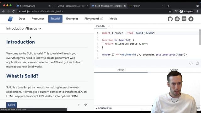 Solid JS First Look смотреть онлайн