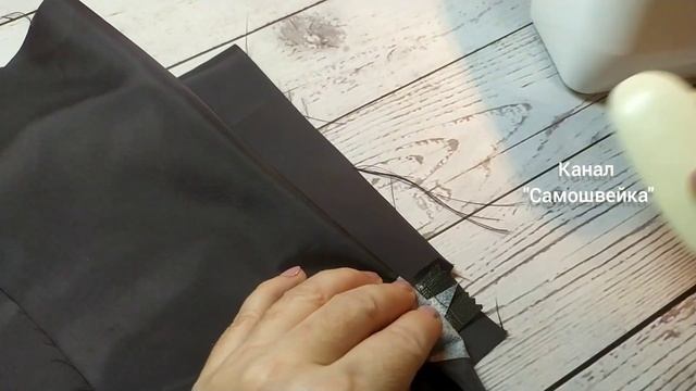 Сумка из кожзама своими руками / Как просто вшить молнию в сумку / How to sew a zipper in a bag смотреть онлайн