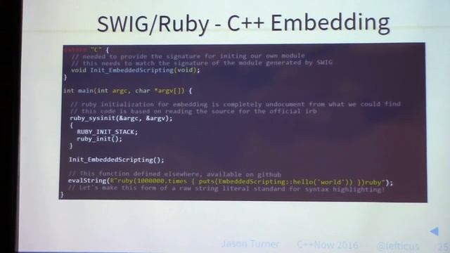 Jason Turner: Why and How To Add Scripting смотреть онлайн