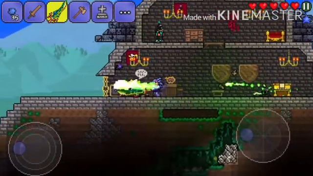 Terraria| Hacked Character?!?! Full Warrior Character!! смотреть онлайн