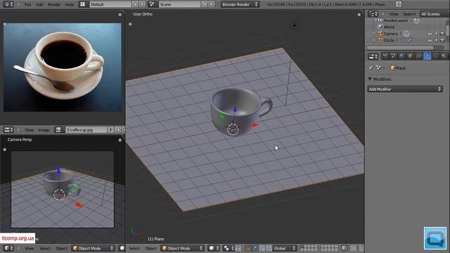 3D моделирование. Blender. Урок 2. Часть 2 смотреть онлайн