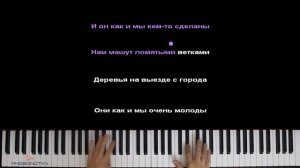 просто Лера - Лютики ● караоке | PIANO_KARAOKE ● ᴴᴰ + НОТЫ & MIDI