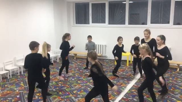 Театральная студия "АРКАБАЛЕНО" ?.Занятие по ритмике. смотреть онлайн