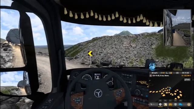ETS 2. ProMods. Исландия. Негабарит. Скрытые дороги