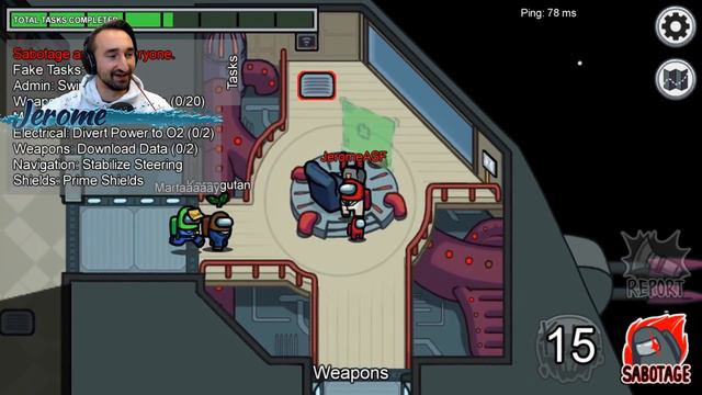 Among Us BUT I Am The JESTER смотреть онлайн