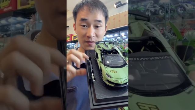 Mô hình xe Lamborghini Aventador SVJ tỉ lệ 1:24 Miniauto смотреть онлайн
