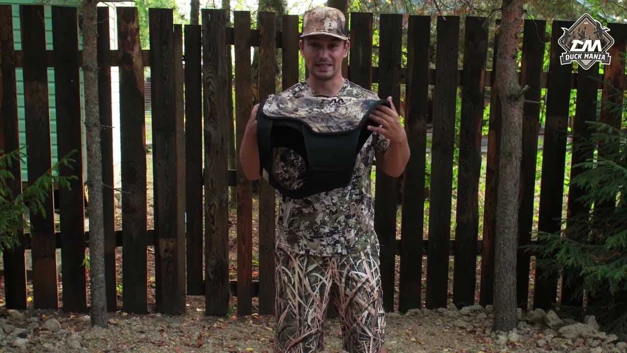 Жилет для охотничьих собак от Duck Mania смотреть онлайн