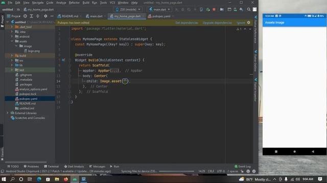 8.Asset image not showing in flutter. problem solved.flutter bangla tutorial. flutter dev.#asset смотреть онлайн