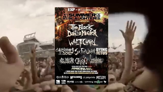 Every band should be EVERY TIME I DIE, THE BLACK DAHLIA MURDER, PARKWAY DRIVE & AUGUST BURNS RED смотреть онлайн