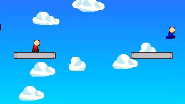 Небесные прыжки игры на двоих смотреть онлайн