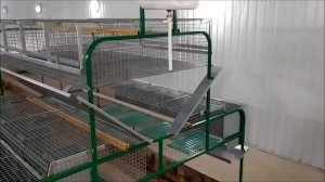 КЛЕТКА ДЛЯ КРОЛИКОВ двухэтажная, маточно-ремонтная.