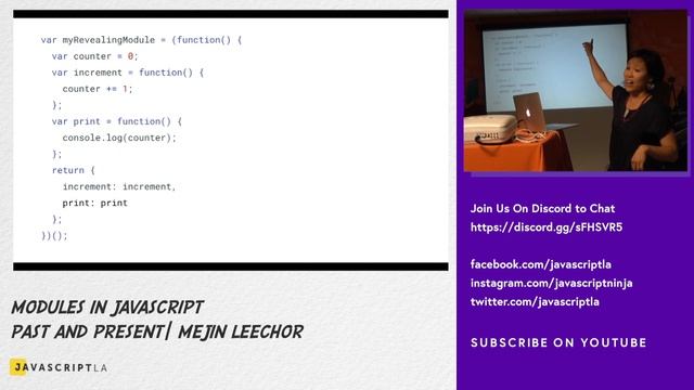 JavaScript Modules Past & Present w/ Mejin Leechor смотреть онлайн