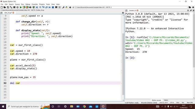 Python Tutorial #45 - Object-oriented Programming - Part. 5 смотреть онлайн