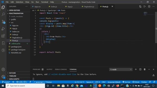 Pagination with reactjs смотреть онлайн