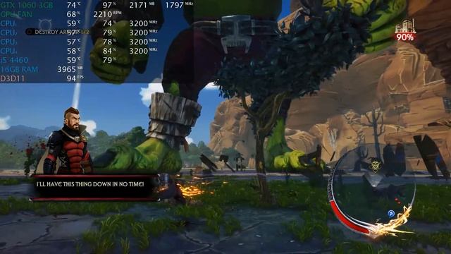 Extinction - i5 4460 - Gainward GTX 1060 3GB - 16GB RAM - 1080p - Gameplay смотреть онлайн