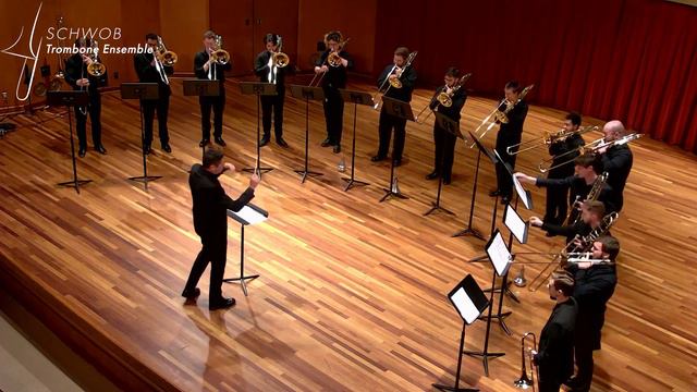 Ben Horne's "Hymn of Acxiom" - Schwob Trombone Ensemble смотреть онлайн