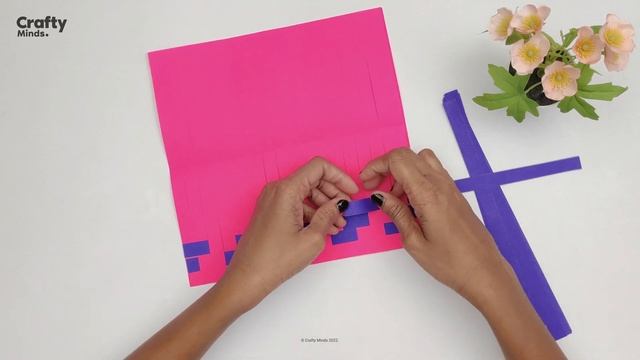 This Simple Paper Weaving Craft is So Simple | Easy Paper Mat DIY | Crafty Minds смотреть онлайн