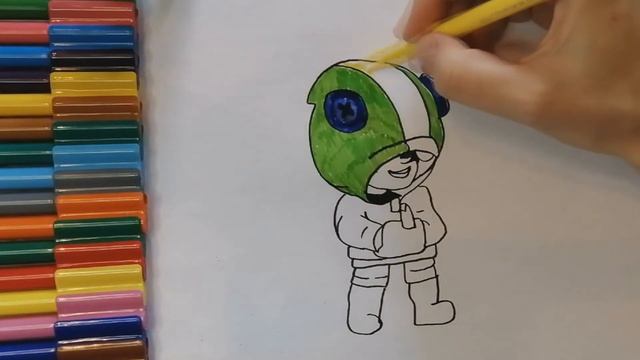 Как нарисовать Леона из Бравл Старс / Леон из Brawl Stars рисунок / How to draw Leon Brawl Stars смотреть онлайн