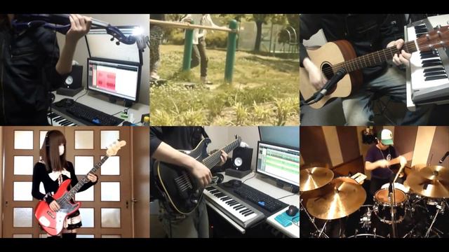 [HD]Suisei no Gargantia OP [Kono Sekai wa Bokura wo Matteita] Band cover смотреть онлайн