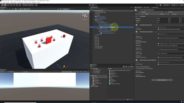 Ray Interaction in VR - Oculus Interaction SDK - PART 4 смотреть онлайн