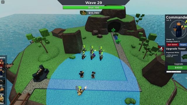 Can You Beat Grassland Solo Without Farm/Phaser - Roblox Tower Battles смотреть онлайн