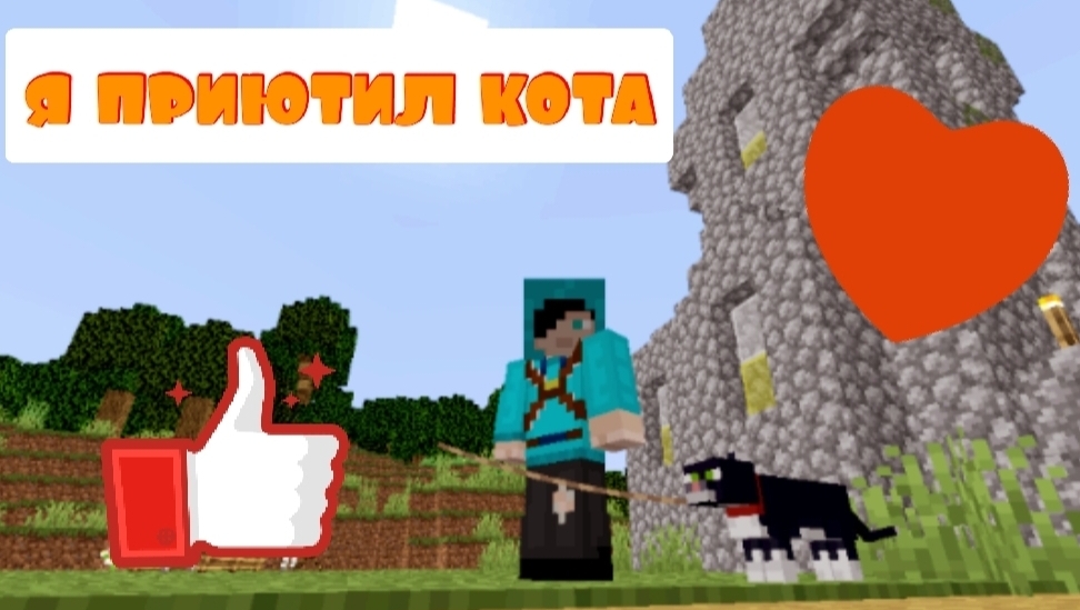 я приютил кота и теперь это мой питомец🐈 смотреть онлайн