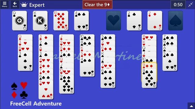 FreeCell Adventure Game #19 | January 10, 2022 Event | Expert смотреть онлайн