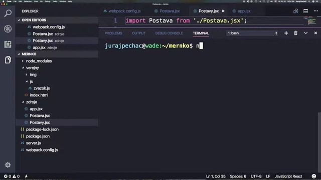 ? 653 Automatická transpilácia a viazanie s Webpackom ║MERN stack slovensky║ Programovanie s Yetim смотреть онлайн