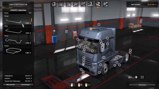 [ETS2 v1.35] Actros Tuning Pack by SCS Software смотреть онлайн