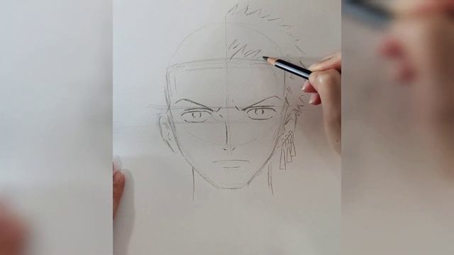 How to draw Zoro Easy | Zoro sketch ONE PIECE | drawing process #howtodrawanime #drawanime #zoro смотреть онлайн