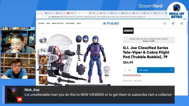 Yo Joe June Launch, Haslab Predictions, MOTU Exclusives - Mega Jay Retro смотреть онлайн