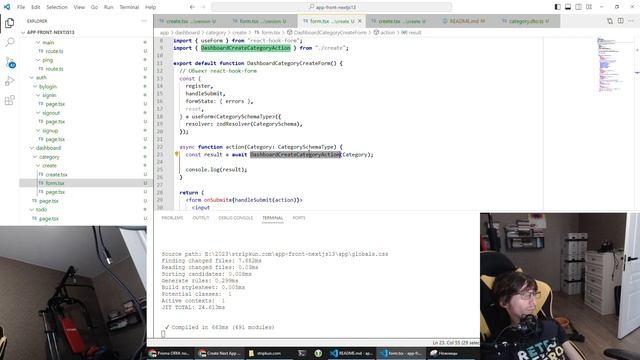 Next JS 13 - работаем с категориями. Редактирование, удаление. Часть 1 смотреть онлайн