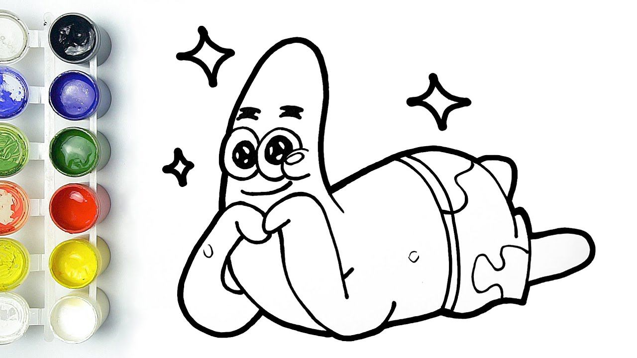Aprende A Dibujar A PATRICIO Estrella De Bob Esponja Facilmente