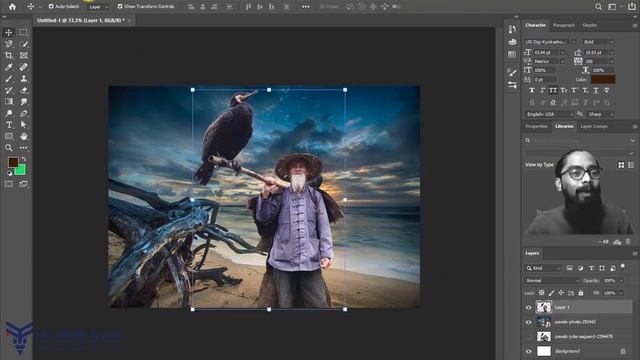 Uses of Object Selection Tool in Photoshop CC | How to Select an Object in one Click смотреть онлайн