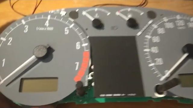 Ремонт приборки VDO Skoda Octavia смотреть онлайн